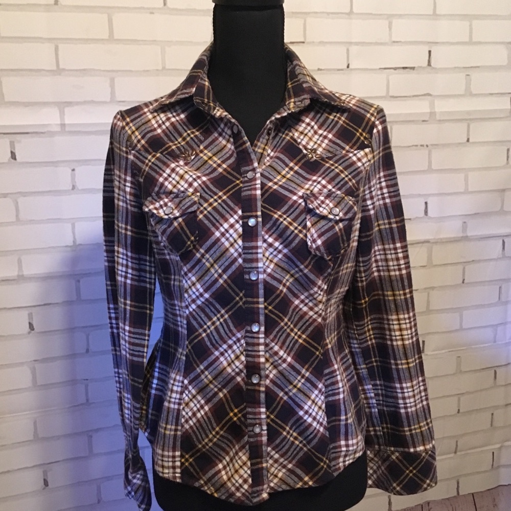 🌼 Love Culture Button-Down | Brown | L